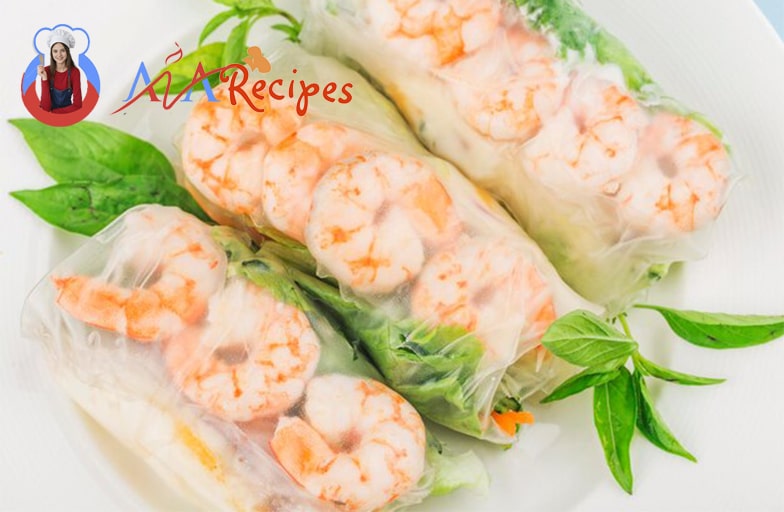 Shrimp Rice Paper Rolls